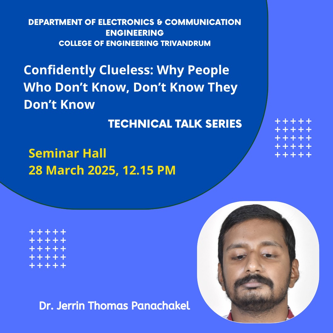 Technical Talks – Department of Electronics and Communication Engineering